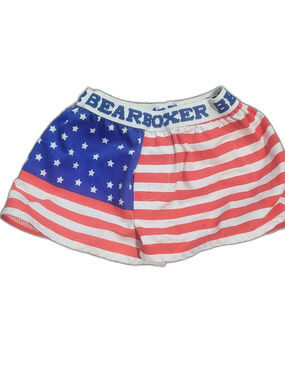 Build-A-Bear Stars & Stripes Kids Shorts - Red, White & Blue